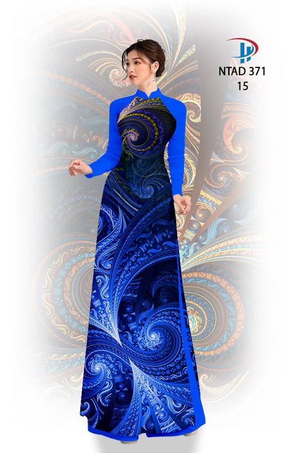 Vải Áo Dài Hoa Văn Vừa Ra  AD NTAD371