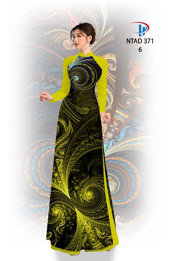 Vải Áo Dài Hoa Văn Vừa Ra  AD NTAD371