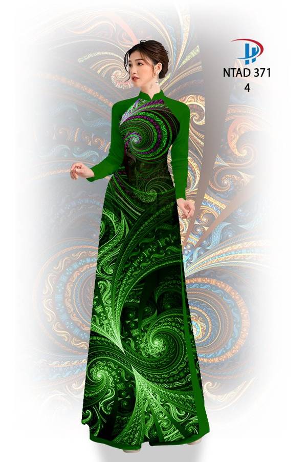 Vải Áo Dài Hoa Văn Vừa Ra  AD NTAD371