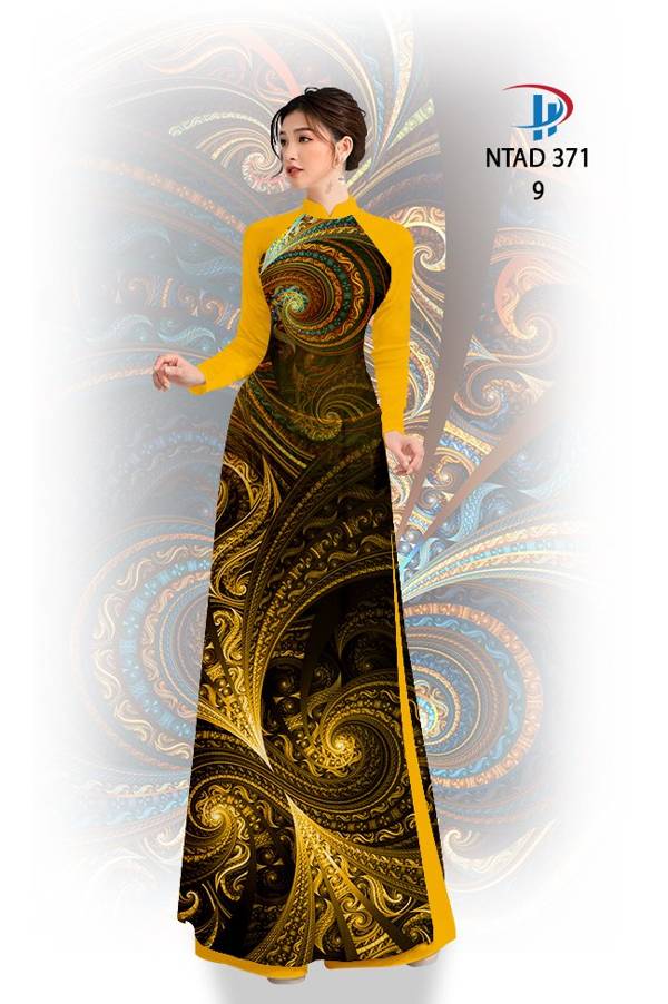 Vải Áo Dài Hoa Văn Vừa Ra  AD NTAD371
