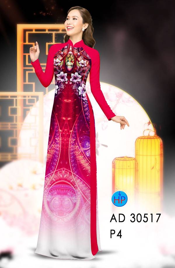 Vải Áo Dài Thánh Gia Mới Ra AD 30517 45 Vải Áo Dài Thánh Gia Mới Ra AD 30517
