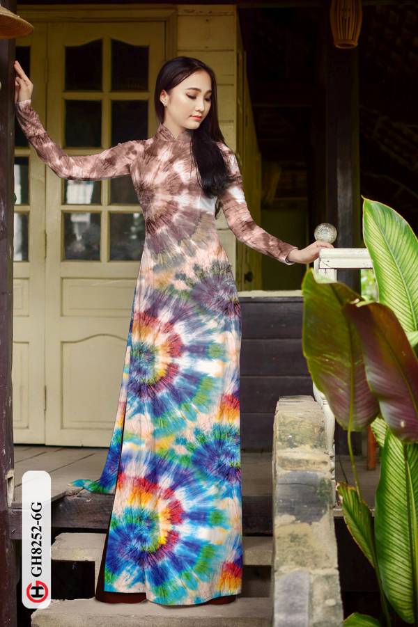 Vải Áo Dài Hoa Văn Thiết Kế 2021 AD GH8252 36 Vải Áo Dài Hoa Văn Thiết Kế 2021 AD GH8252