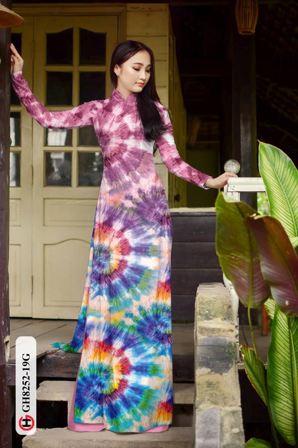 Vải Áo Dài Hoa Văn Thiết Kế 2021 AD GH8252 42 Vải Áo Dài Hoa Văn Thiết Kế 2021 AD GH8252