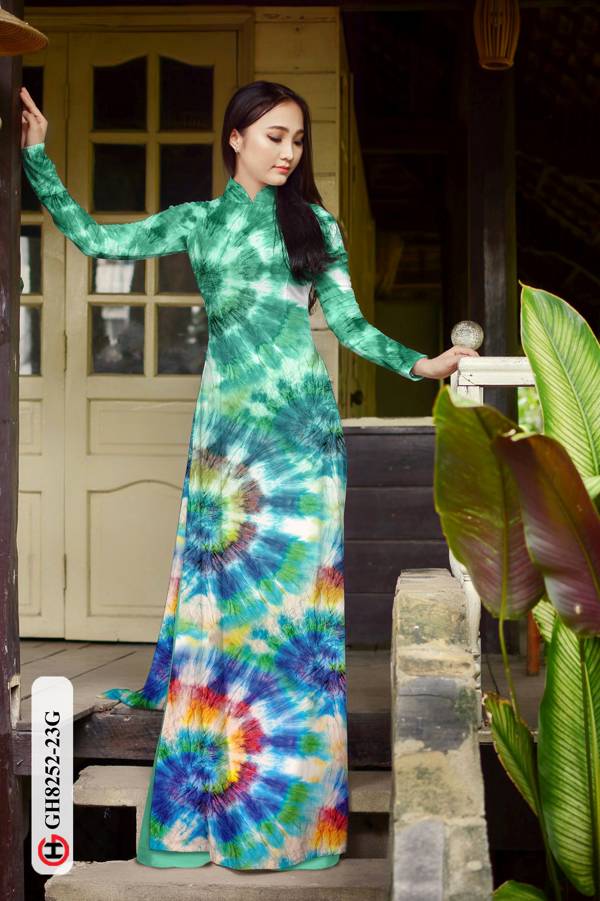 Vải Áo Dài Hoa Văn Thiết Kế 2021 AD GH8252 41 Vải Áo Dài Hoa Văn Thiết Kế 2021 AD GH8252