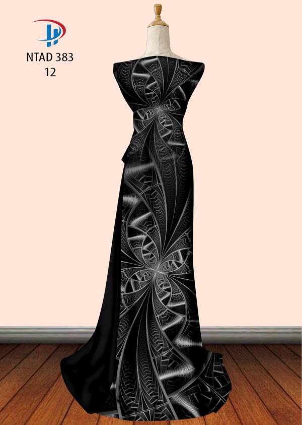 Vải Áo Dài Hoa Văn Mới Ra AD NTAD383