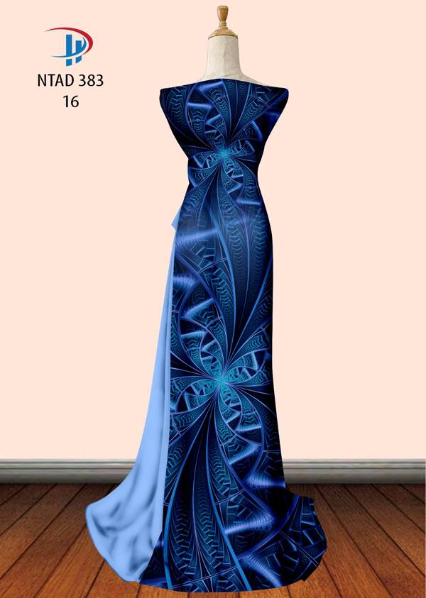 Vải Áo Dài Hoa Văn Mới Ra AD NTAD383