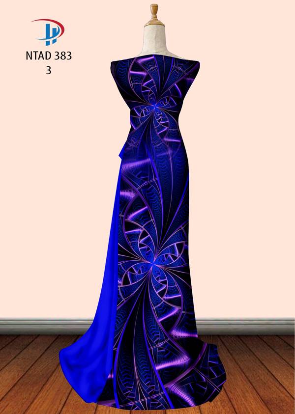 Vải Áo Dài Hoa Văn Mới Ra AD NTAD383