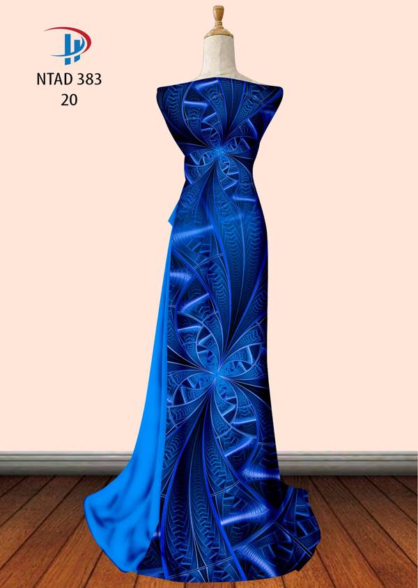 Vải Áo Dài Hoa Văn Mới Ra AD NTAD383