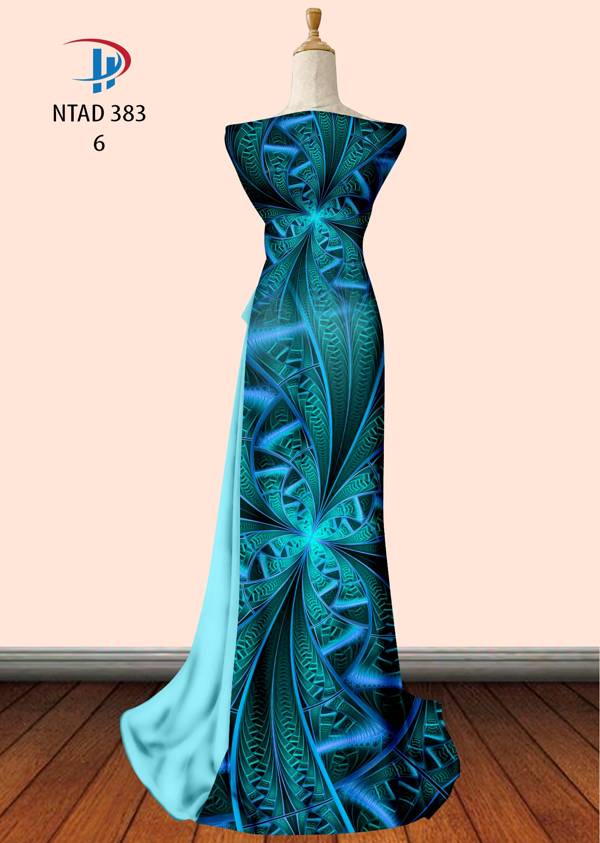 Vải Áo Dài Hoa Văn Mới Ra AD NTAD383