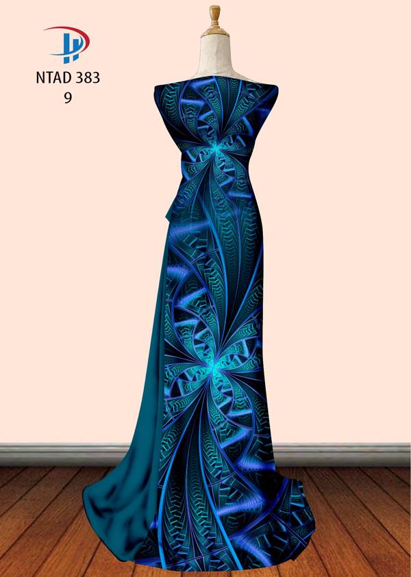 Vải Áo Dài Hoa Văn Mới Ra AD NTAD383