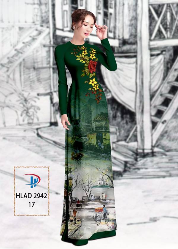 Vải Áo Dài Phong Cảnh Vừa Ra AD HLAD2942 58 Vải Áo Dài Phong Cảnh Vừa Ra AD HLAD2942
