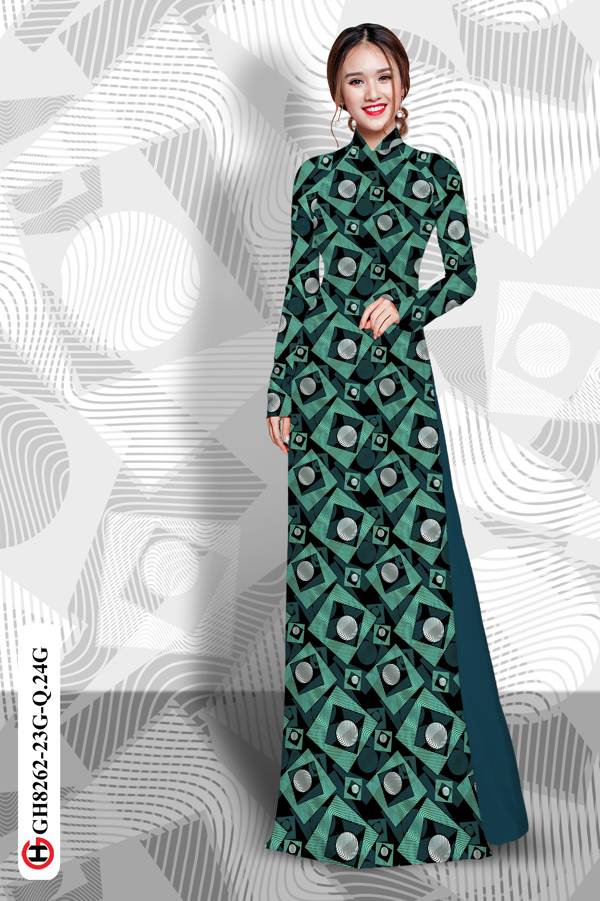 Vải Áo Dài Hoa Văn Vừa Ra AD GH8262 42 Vải Áo Dài Hoa Văn Vừa Ra AD GH8262