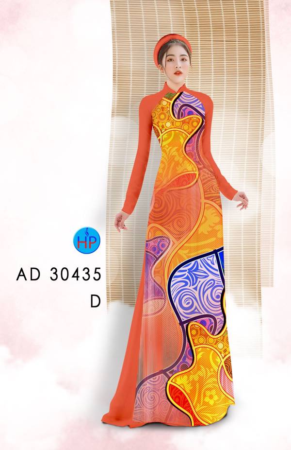 Vải Áo Dài Hoa Văn Vừa Ra  AD 30345