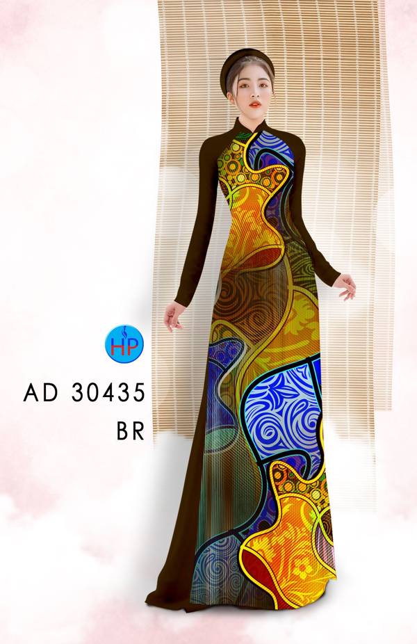 Vải Áo Dài Hoa Văn Vừa Ra  AD 30345