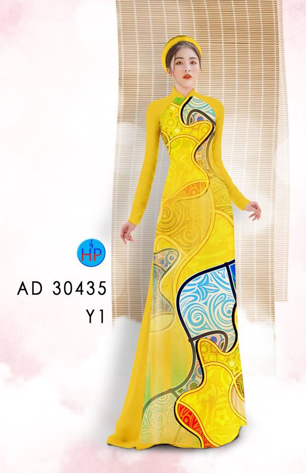 Vải Áo Dài Hoa Văn Vừa Ra  AD 30345