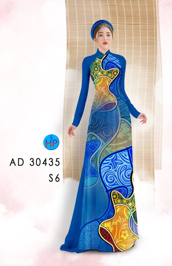 Vải Áo Dài Hoa Văn Vừa Ra  AD 30345