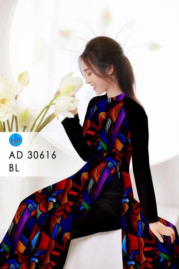 Vải Áo Dài Hoa Văn Vừa Ra  AD 30616