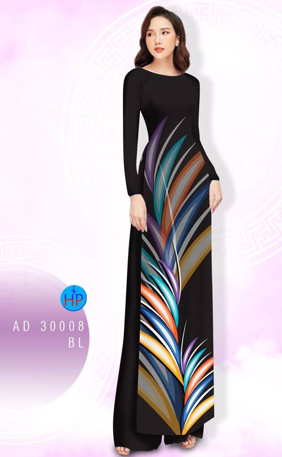 Vải Áo Dài Hoa Văn Mới Ra AD 3008