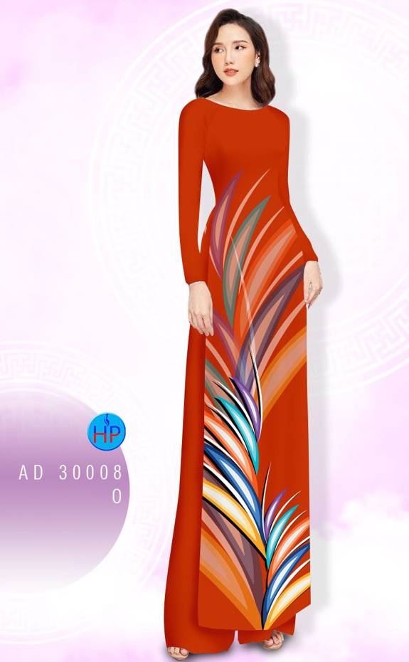Vải Áo Dài Hoa Văn Mới Ra AD 3008