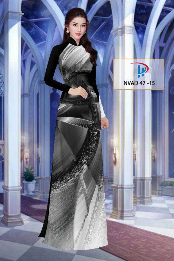 Vải Áo Dài Hoa Văn Thiết Kế 2021 AD NVAD47