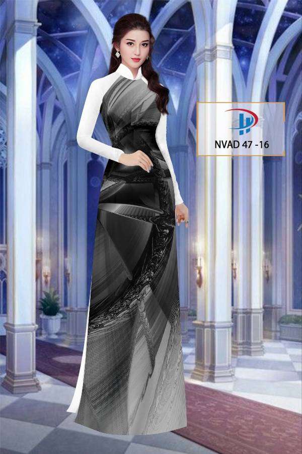 Vải Áo Dài Hoa Văn Thiết Kế 2021 AD NVAD47