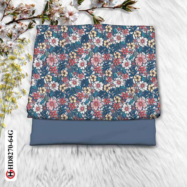 Vải Áo Dài Hoa Nhí Thiết Kế 2021 AD GH8270