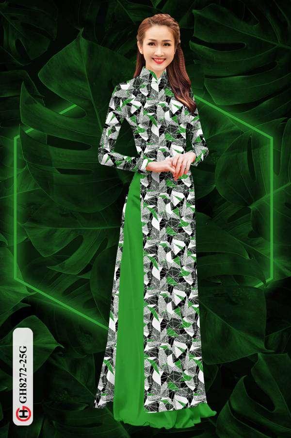 Vải Áo Dài Hoa Văn Mới Ra AD GH8272 33 Vải Áo Dài Hoa Văn Mới Ra AD GH8272