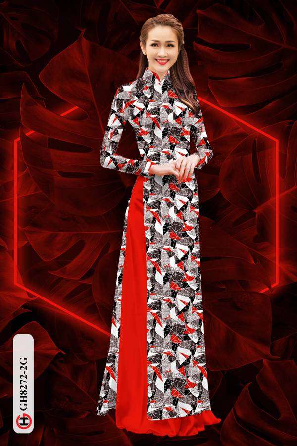 Vải Áo Dài Hoa Văn Mới Ra AD GH8272 36 Vải Áo Dài Hoa Văn Mới Ra AD GH8272