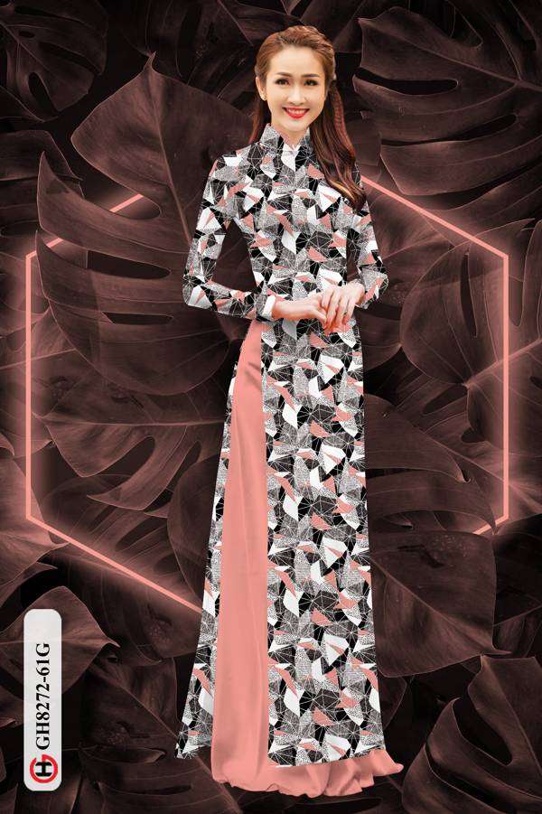 Vải Áo Dài Hoa Văn Mới Ra AD GH8272 38 Vải Áo Dài Hoa Văn Mới Ra AD GH8272