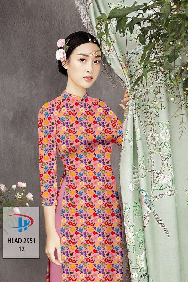 Vải Áo Dài Hoa Nhí Độc Đáo AD HLAD2951 53 Vải Áo Dài Hoa Nhí Độc Đáo AD HLAD2951