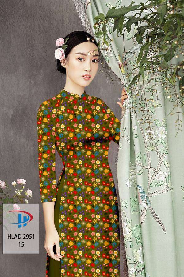 Vải Áo Dài Hoa Nhí Độc Đáo AD HLAD2951 56 Vải Áo Dài Hoa Nhí Độc Đáo AD HLAD2951