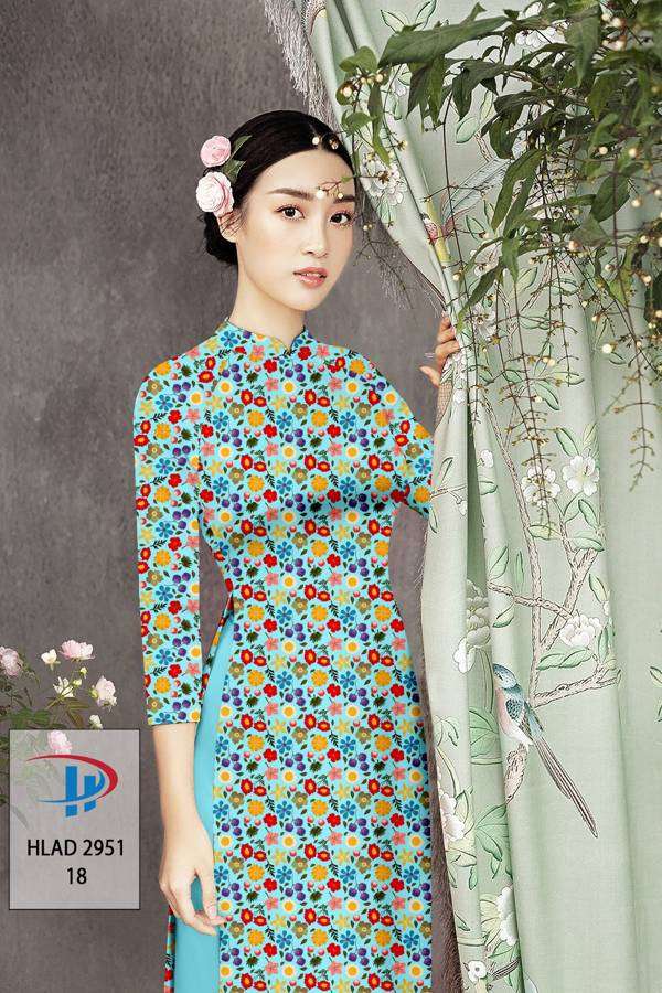 Vải Áo Dài Hoa Nhí Độc Đáo AD HLAD2951 59 Vải Áo Dài Hoa Nhí Độc Đáo AD HLAD2951