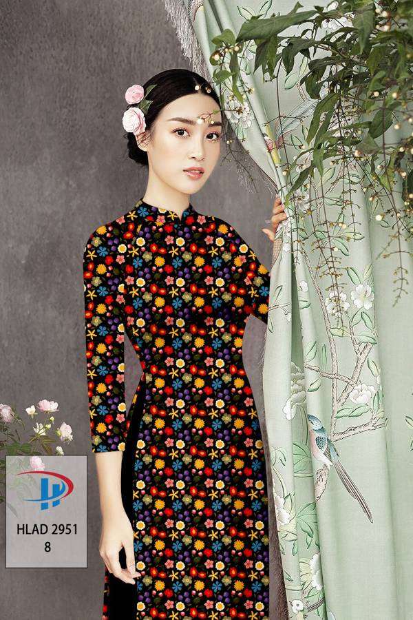 Vải Áo Dài Hoa Nhí Độc Đáo AD HLAD2951 73 Vải Áo Dài Hoa Nhí Độc Đáo AD HLAD2951