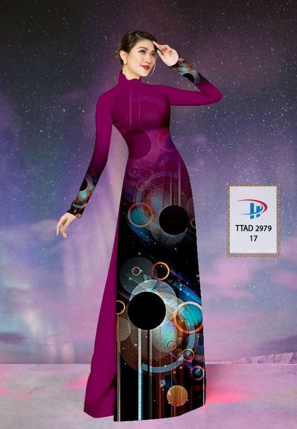 Vải Áo Dài Hoa Văn Vừa Ra  AD TTAD2979