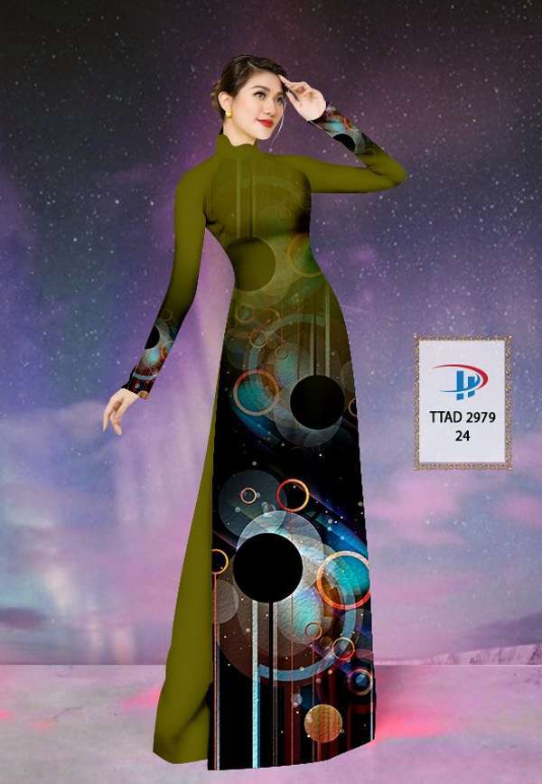 Vải Áo Dài Hoa Văn Vừa Ra  AD TTAD2979