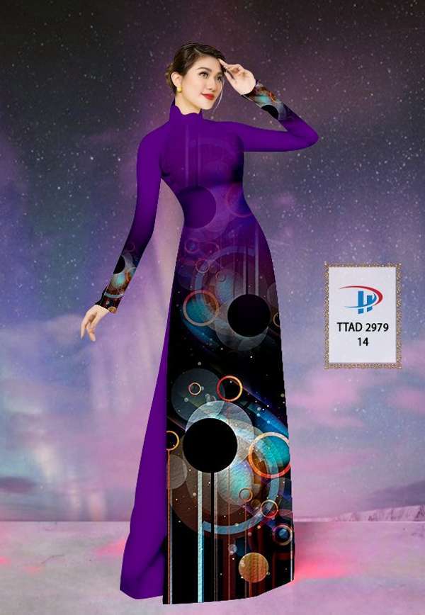 Vải Áo Dài Hoa Văn Vừa Ra  AD TTAD2979