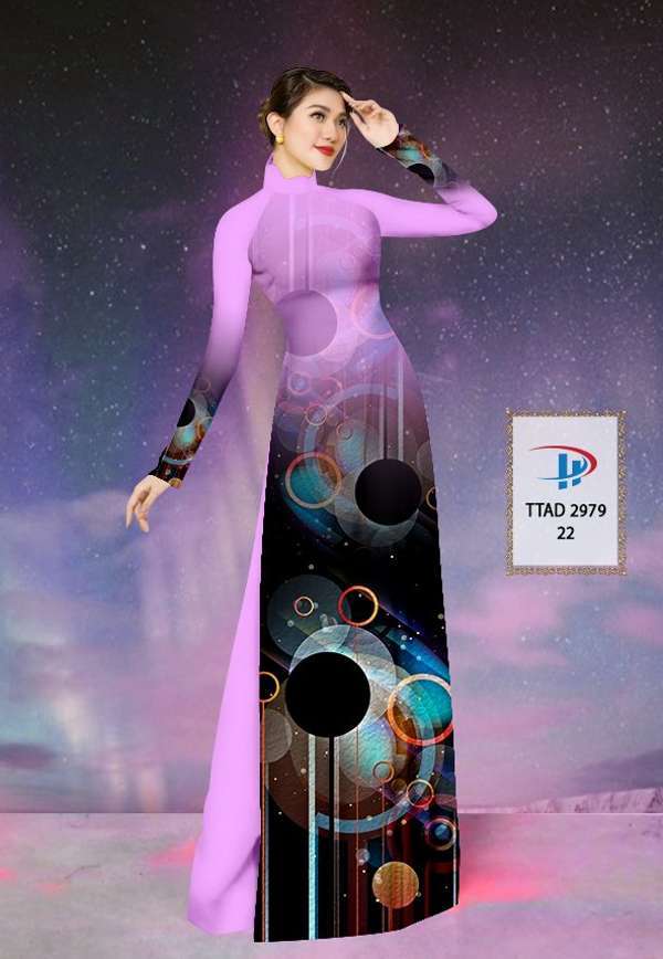 Vải Áo Dài Hoa Văn Vừa Ra  AD TTAD2979