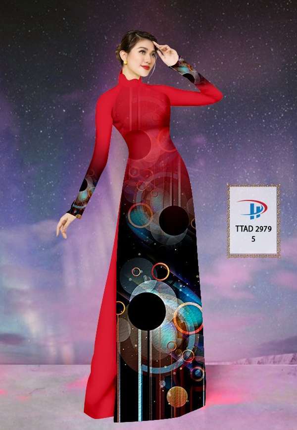 Vải Áo Dài Hoa Văn Vừa Ra  AD TTAD2979