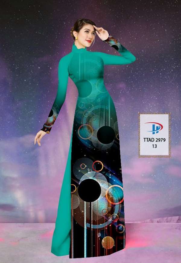 Vải Áo Dài Hoa Văn Vừa Ra  AD TTAD2979