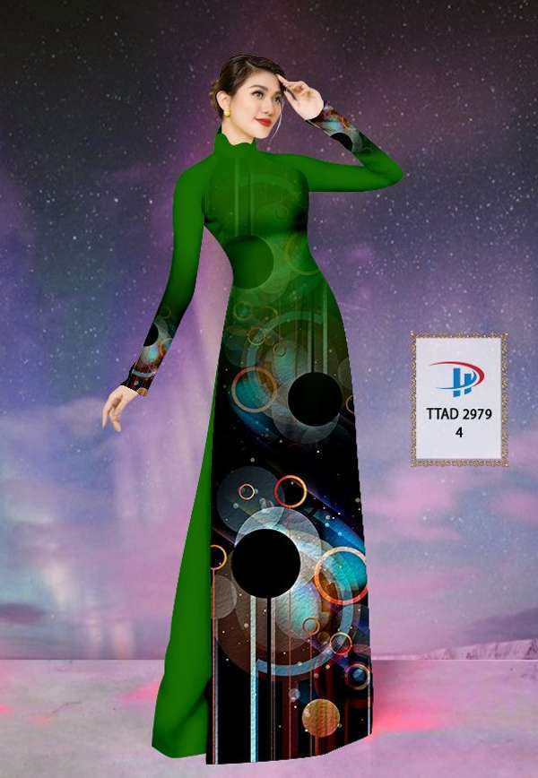 Vải Áo Dài Hoa Văn Vừa Ra  AD TTAD2979