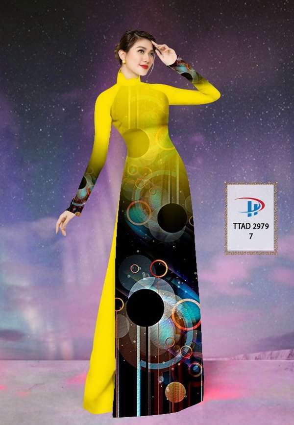 Vải Áo Dài Hoa Văn Vừa Ra  AD TTAD2979