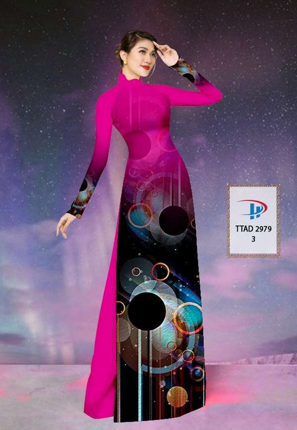 Vải Áo Dài Hoa Văn Vừa Ra  AD TTAD2979