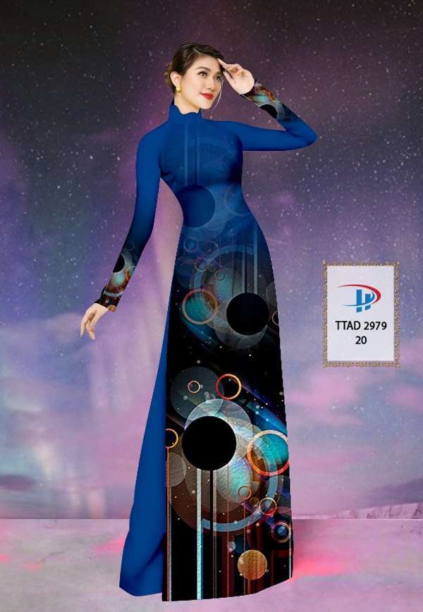 Vải Áo Dài Hoa Văn Vừa Ra  AD TTAD2979