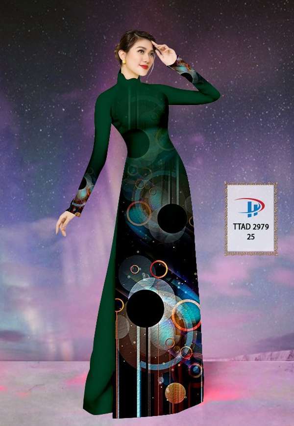 Vải Áo Dài Hoa Văn Vừa Ra  AD TTAD2979