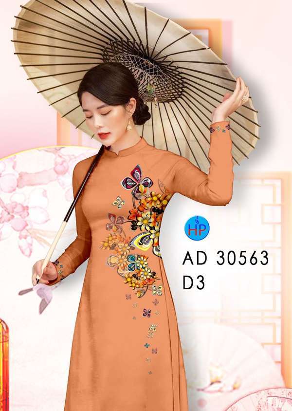 Vải Áo Dài Hoa In 3D Mới Ra AD 30563 39 Vải Áo Dài Hoa In 3D Mới Ra AD 30563