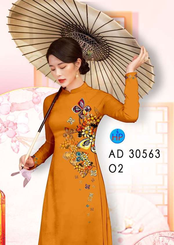 Vải Áo Dài Hoa In 3D Mới Ra AD 30563 47 Vải Áo Dài Hoa In 3D Mới Ra AD 30563
