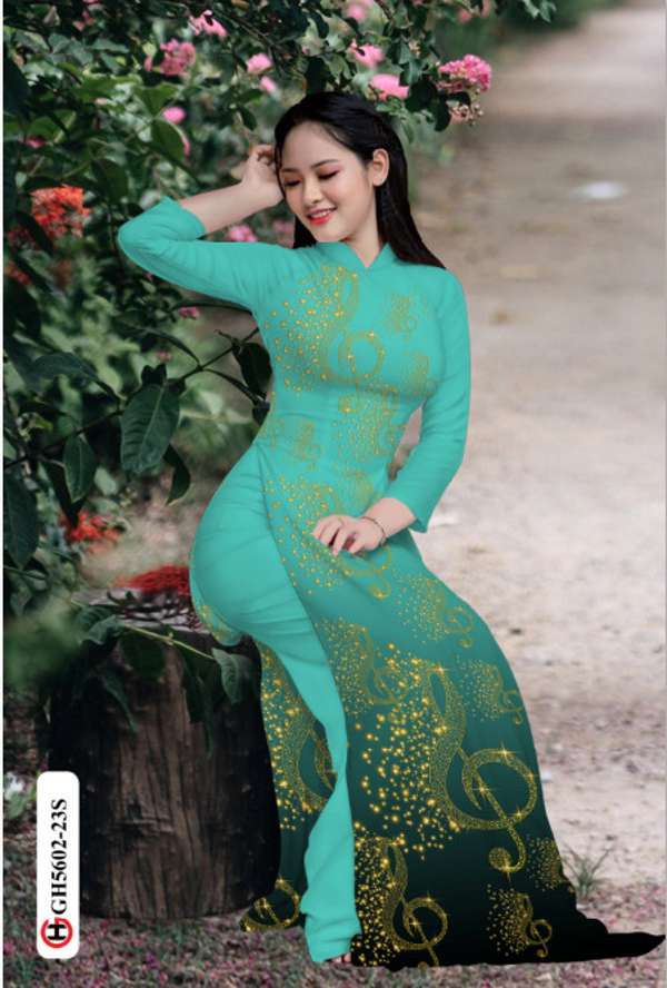 Vải Áo Dài Khóa Sol Thiết Kế 2021 AD GH5602 31 Vải Áo Dài Khóa Sol Thiết Kế 2021 AD GH5602
