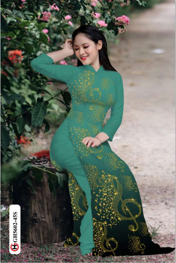 Vải Áo Dài Khóa Sol Thiết Kế 2021 AD GH5602 39 Vải Áo Dài Khóa Sol Thiết Kế 2021 AD GH5602