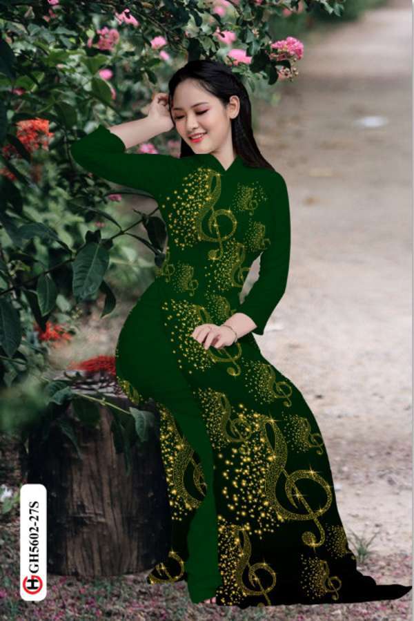 Vải Áo Dài Khóa Sol Thiết Kế 2021 AD GH5602 43 Vải Áo Dài Khóa Sol Thiết Kế 2021 AD GH5602