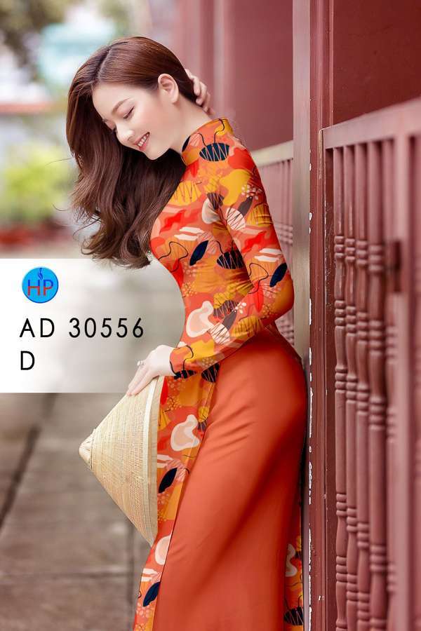 Vải Áo Dài Hoa In 3D Độc Đáo AD 30556 40 Vải Áo Dài Hoa In 3D Độc Đáo AD 30556